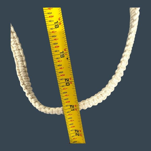 Pacific Connections Macrame Crossbody Bag Woven Shoulder Purse California Lot - Picture 12 of 12